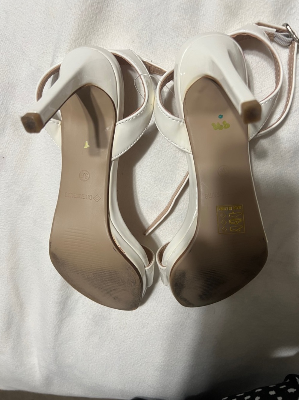 Dream Paris High Stiletto Ankle Strap Shoe Size 5.5 - Picture 6 of 6